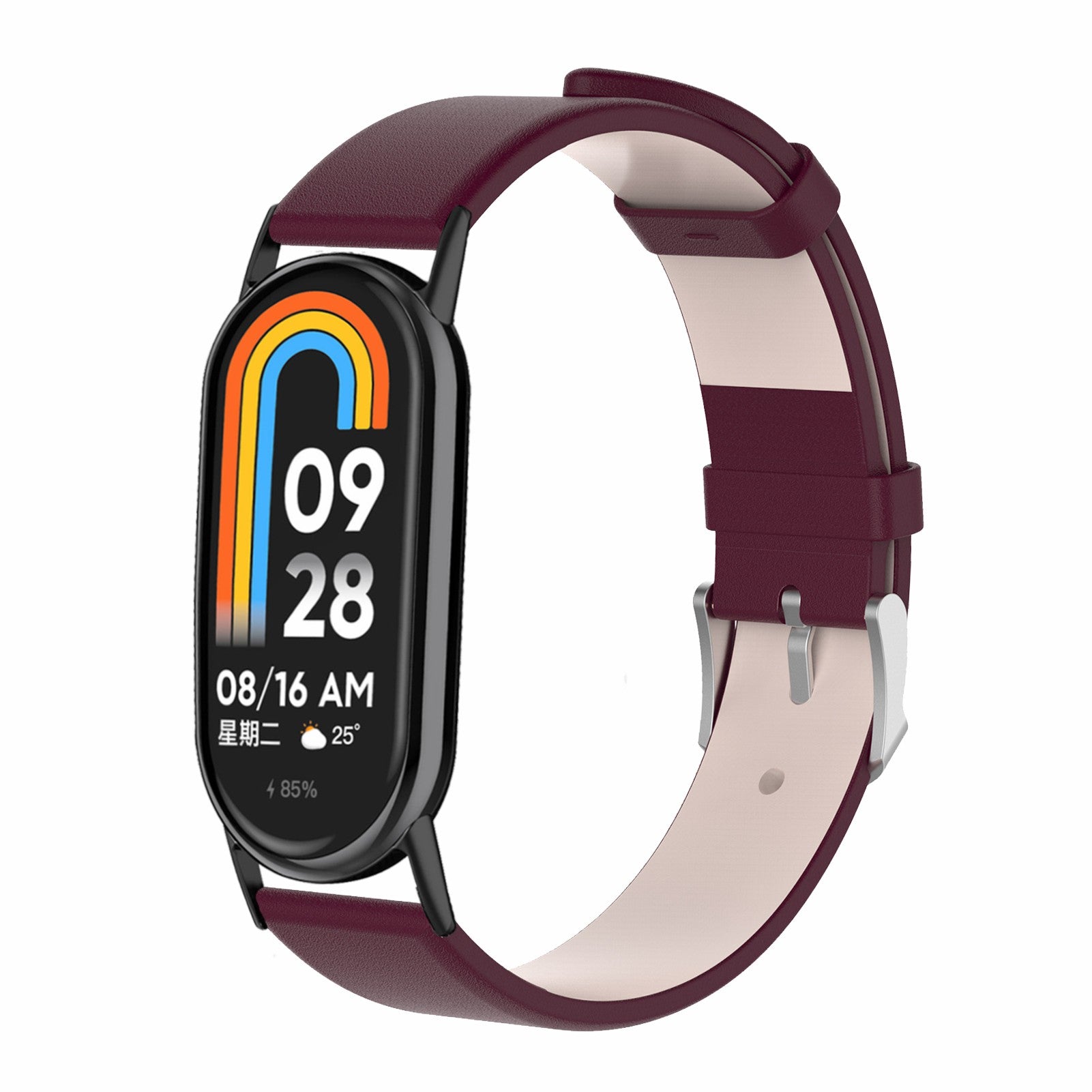 For Xiaomi Smart Band 8 Genuine Cow Leather Watch Bands Replacement Bracelet with Connector For Xiaomi Smart Band 8 Genuine Cow Leather Watch Bands Replacement Bracelet with Connector
